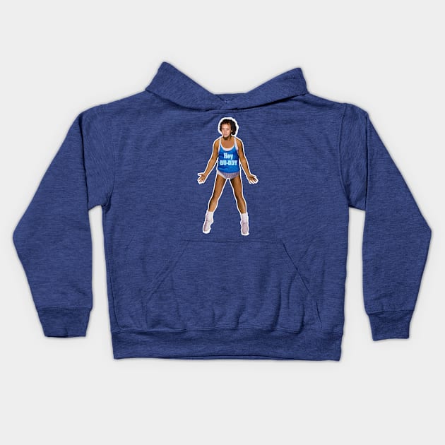 Hey BU-DDY Kids Hoodie by upursleeve